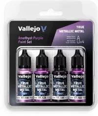 1. Vallejo: 77.255 - True Metallic Metal - Amethyst Purple Paint Set