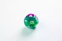 4. Gamegenic: Galaxy Series - RPG Dice Set - Kości do Gry - Aurora