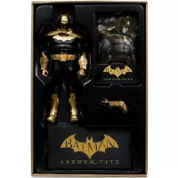 10. Figurka Batman Arkham City Knightmare Edition DC Multiverse Gold Label 19 cm