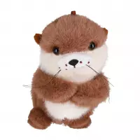 7. Mega Creative Zabawka Nakręcana Wydra Pluszowa 13cm 597848