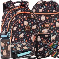 1. CoolPack Zestaw 5el. Capybara Plecak F029937 + Worek F070937 + Piórnik F066937 + Z18937 + Z17937