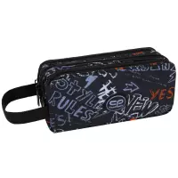 1. CoolPack Primus Piórnik Saszetka Trzykomorowa Prostokątna New York F060909