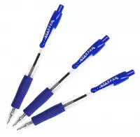 2. Starpak Długopis Automatyczny Office 0.7mm Niebieski 3szt 595656