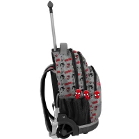 1. Paso Plecak Szkolny Na Kółkach Spiderman Venom SP23BB-671