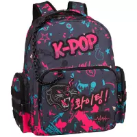 1. CoolPack Caro Plecak Szkolny K-Pop Dark F167036