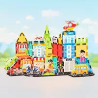 3. Mega Creative Klocki Magnetyczne City 50el. 589907