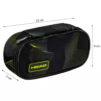 4. Head Piórnik AC6 Saszetka Usztywniona Green Wave 503026071