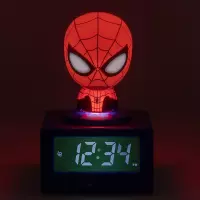 7. Lampka 3D z Budzikiem Marvel Spider-man 