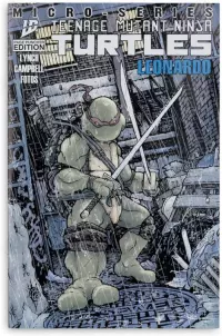 7. Figurka TMNT Wojownicze Żówie Ninja Leonardo Page Punchers