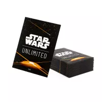 1. Gamegenic: Star Wars Unlimited Card Game - Art Sleeves - Koszulki na Karty - Card Back Orange
