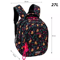 8. AstraBag Plecak Szkolny AB300 Flower Capy 502026013