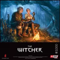 7. Good Loot Gaming Puzzle: The Witcher (Wiedźmin) Journey of Ciri (1000 elementów)
