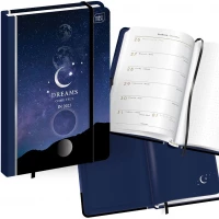 1. Interdruk Kalendarz Książkowy A5 192 Metallic Galaxy 318305