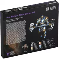 4. Vallejo: 77.272 - True Metallic Metal - Starter Set