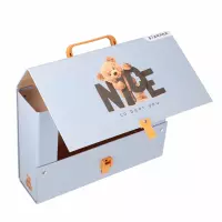 2. Starpak Teczka z Rączką A4 90 mm Miś 583307