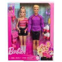 1. Mattel Barbie i Ken na Wrotkach HXK90