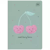 2. Interdruk Zeszyt A5 32 Kartki Linia Cienka Kolorowa Glitter 313799