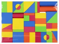 1. Mega Creative Klocki Piankowe 45 el. 573957