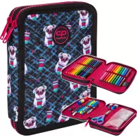 3. CoolPack Jumper XL Piórnik Dwukomorowy Z Wyposażeniem Dogs to Go D077322