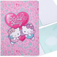 2. CoolPack Zeszyt A5 32 kartki kratka Hello Kitty Pink wzór 1 13051PTR
