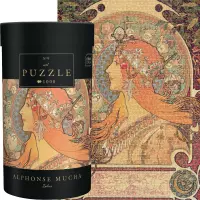 1. Interdruk Puzzle 1000 el. Art 9 Mucha 385109