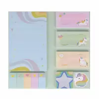 2. Starpak Zestaw Notes z Zakładkami Unicorn 563056