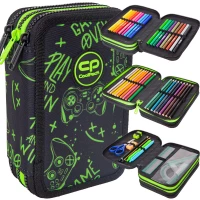 5. CoolPack Jumper 3 Piórnik Trzykomorowy z Wyposażeniem Game Night F067711