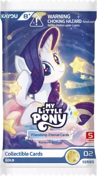 3. My Little Pony: Frendship Eternal Cards - Rainbow Edition - Gold Booster Display (20)