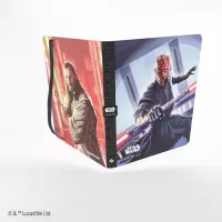 6. Gamegenic: Star Wars Unlimited Card Game - 18-Pocket Album - Darth Maul & Qui-Gon Jinn