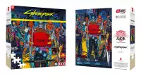 5. Good Loot Comic Book Puzzle: Cyberpunk 2077 Kickdown (1000 elementów)