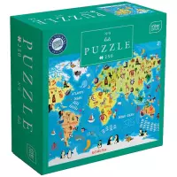 2. Interdruk Puzzle 250 el World Map 368966