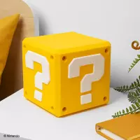 5. Silikonowa Lampka z Akumulatorem Super Mario - Znak Zapytania