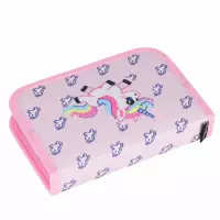 7. Starpak Piórnik Dwuklapkowy Bez Wyposażenia Pixel Unicorn 576218