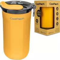 3. CoolPack Kubek Termiczny Metalowy Tom 350ml Mustard Z29005