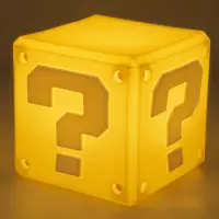 7. Silikonowa Lampka z Akumulatorem Super Mario - Znak Zapytania