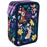 5. CoolPack Jumper 3 Piórnik Trzykomorowy z Wyposażeniem Oh My Deer F067664