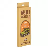 2. Mega Creative Puzzle Drewniane 3D Auto Terenowe 597669