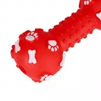 2. Trik&Roll Zabawka Dla Psa Kość z Piszczkiem 12cm 596745