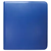 1. Ultra Pro: Vivid 12-Pocket Zippered PRO-Binder - Blue