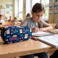 4. AstraBag Piórnik AC6 Saszetka Usztywniona Dear Puppy 503026017