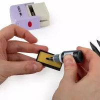 6. Kidea Stempel Do Tkanin I Obuwia Literki 590348