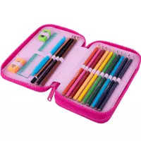 4. CoolPack Jumper 2 Piórnik Dwukomorowy Z Wyposażeniem Hello Kitty Pink 2 F066035