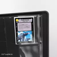 3. Gamegenic: Star Wars Unlimited Card Game - Zip-Up Album 18-Pocket - Black
