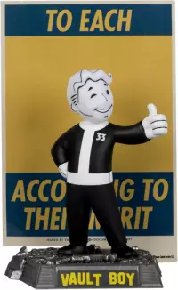 5. Zestaw Figurek Lucy, Maximus, The Ghoul & Vault Boy Fallout Movie Maniacs 4-Pack