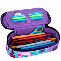 2. CoolPack Campus Piórnik Tuba Usztywniona z Organizerem K-Pop Rainbow F062037