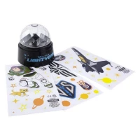 1. Projektor Disney Buzz Astral z Zestawem Naklejek