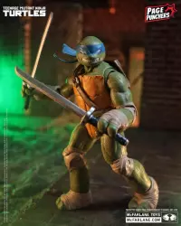 6. Figurka TMNT Wojownicze Żówie Ninja Leonardo Page Punchers