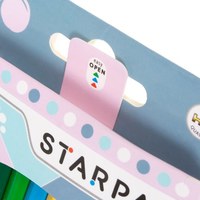 1. Starpak Kredki Ołówkowe 12 kolorów Piesek 388296