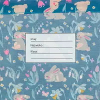 8. AstraBag Worek Szkolny Na Sznurkach AD1 Candy Bunny 507026001