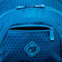 8. ABag Plecak Szkolny AB200 Hexagon Blue Ombre 502026039